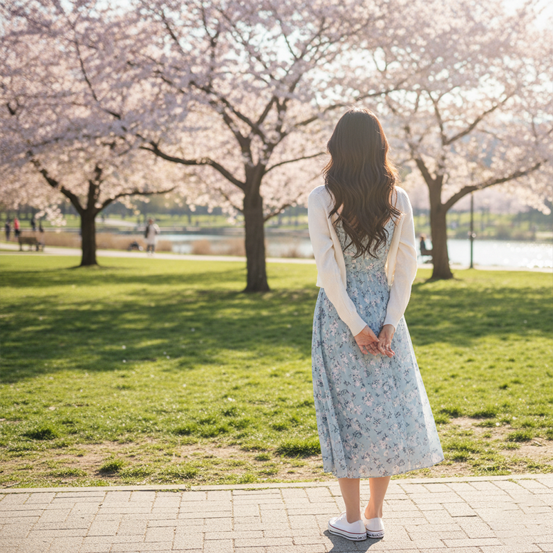 뒷모습 사진 예시